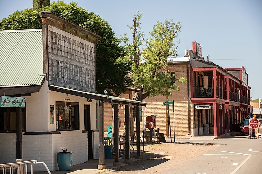 Historic downtown area of Patagonia, Arizona