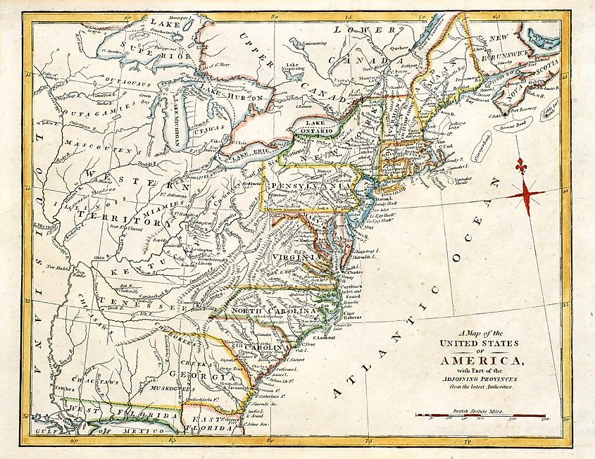 Thirteen Colonies - WorldAtlas