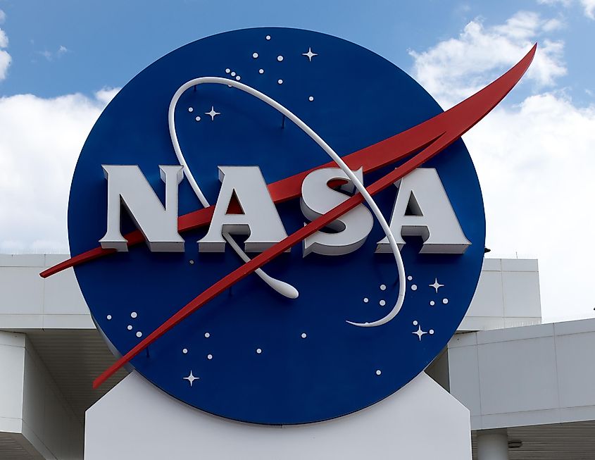 NASA sign at Cape Canaveral.