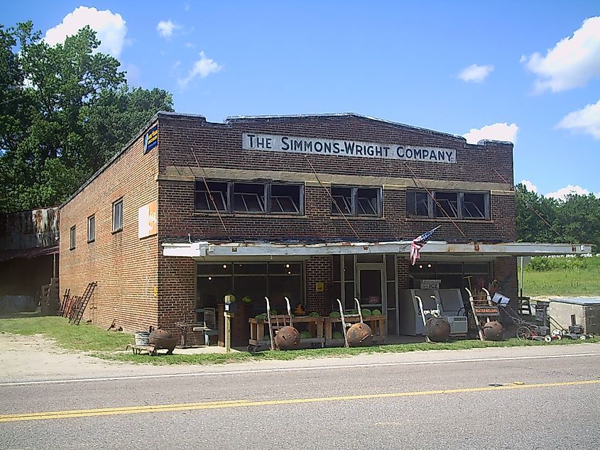 Simmons-Wright Company in Lauderdale County, Mississippi