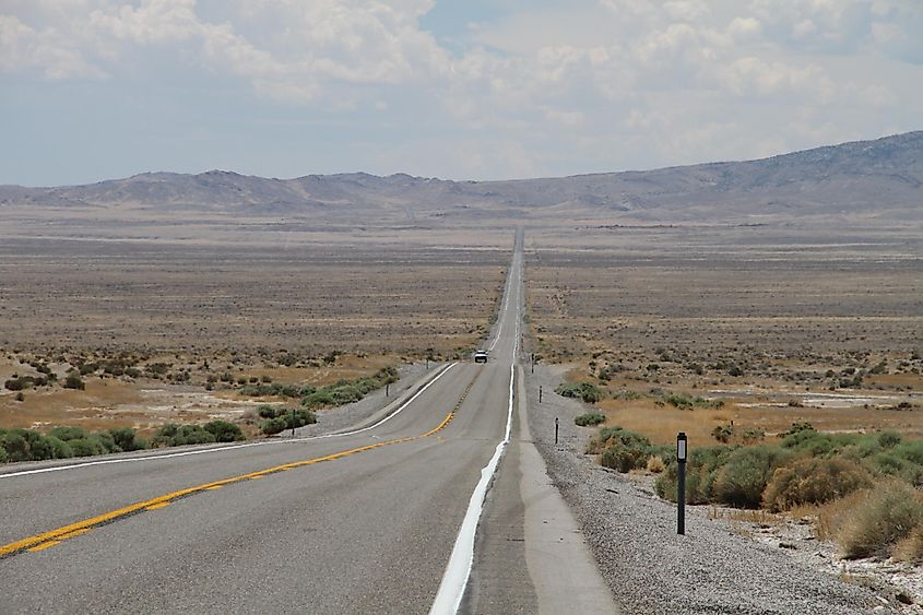The Highway 50, America's Loneliest Road.