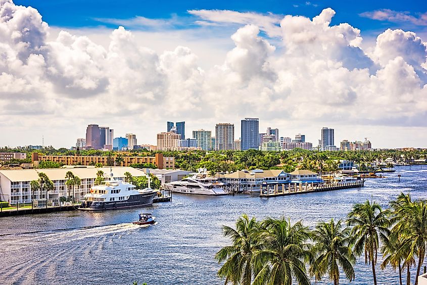 The gorgeous city of Fort Lauderdale, Florida.