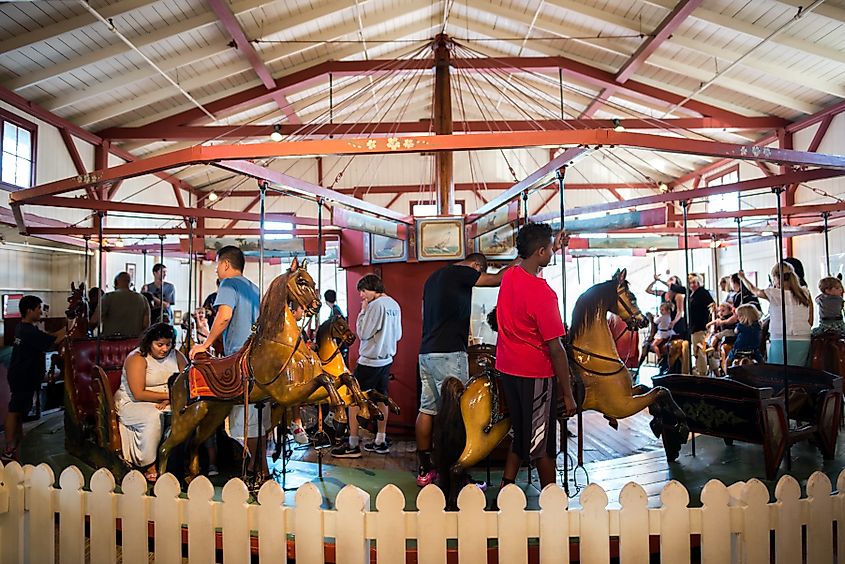 Flying Horses is America's oldest carousel.