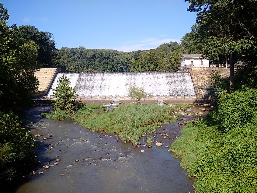 Lake Roland Dam, Maryland