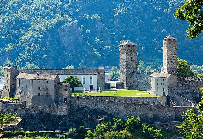 Castles of Bellinzona.