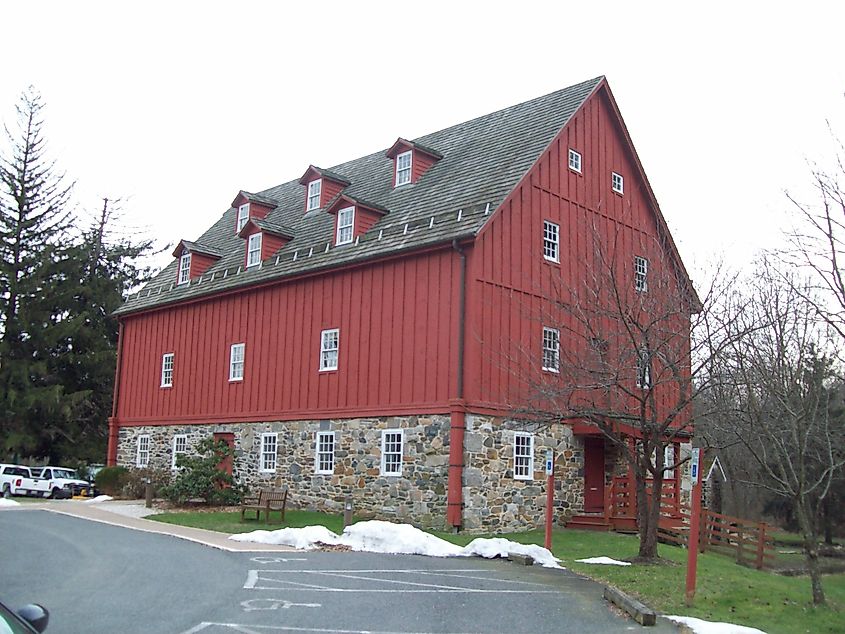 Jerusalem Mill at Jerusalem Mill Village. 
