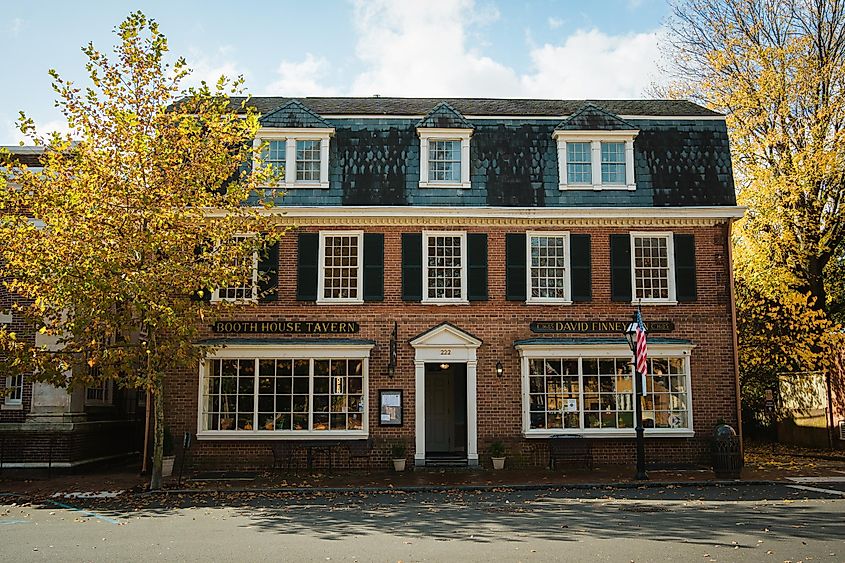 Booth House Tavern, New Castle, Delaware.