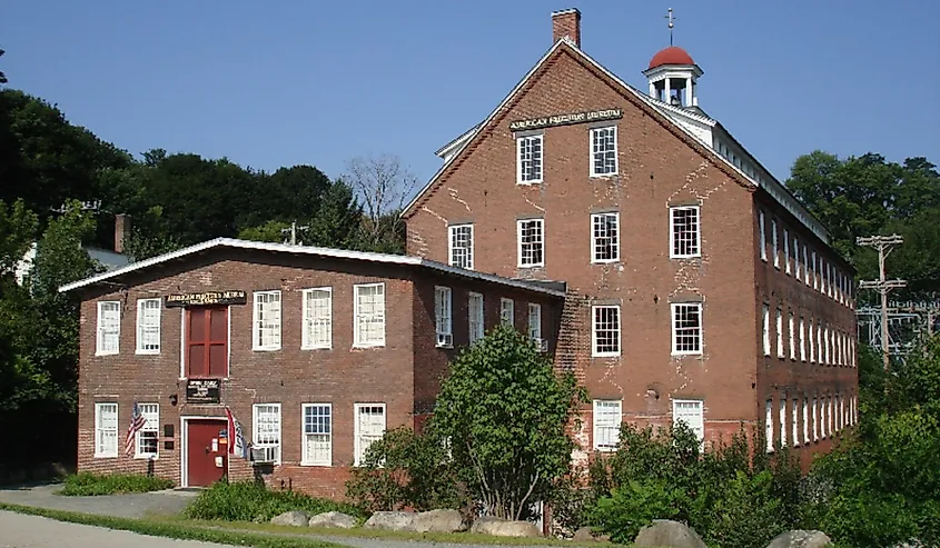 The American Precision Museum in Windsor, Vermont.