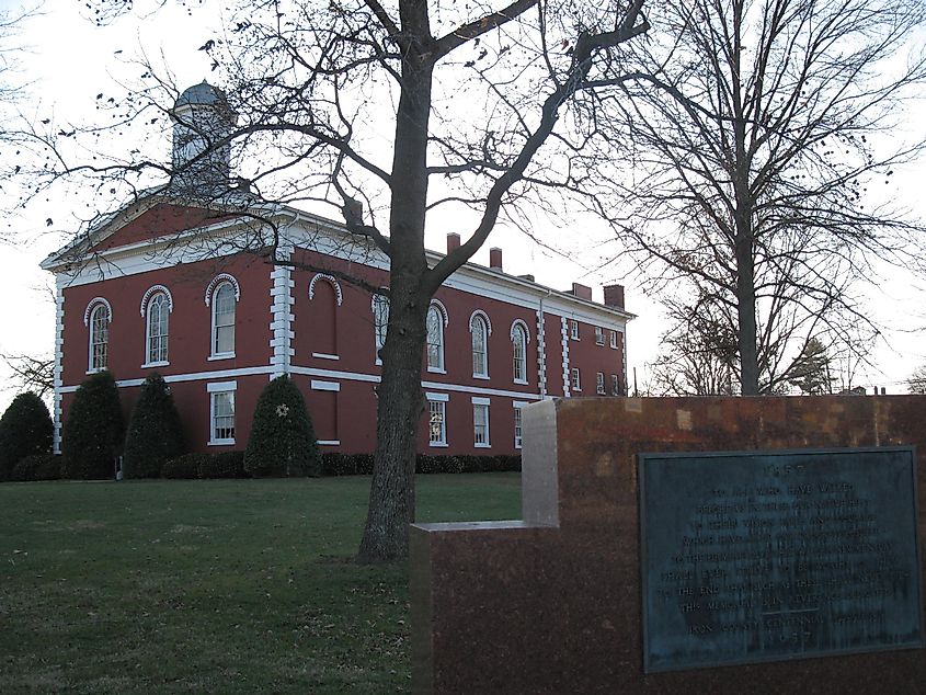 The Ironton Courthouse in Missouri