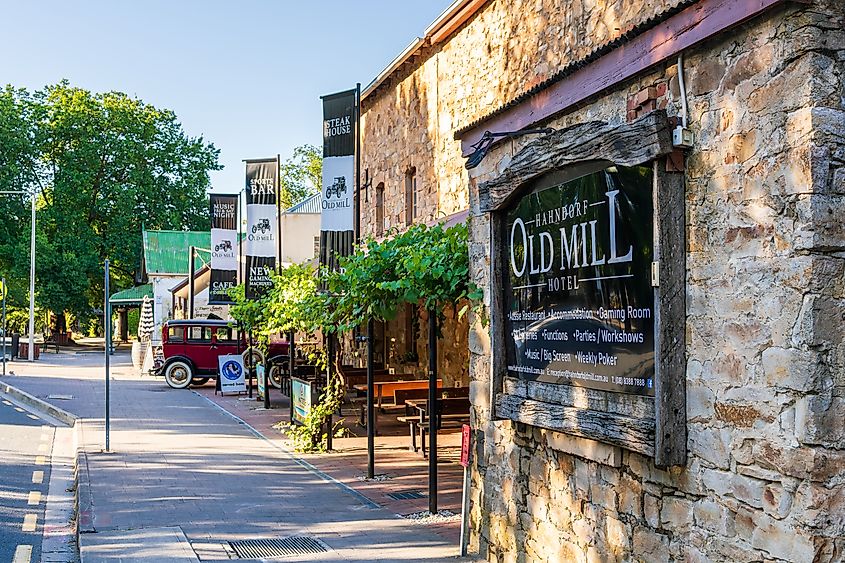 The Hahndorf Old Mill Hotel in Hahndorf, South Australia