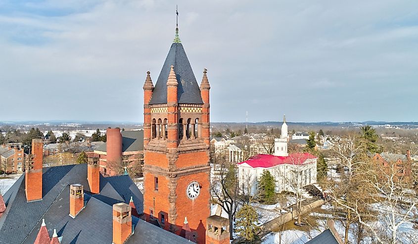 Gettysburg Pennsylvania in Adams County