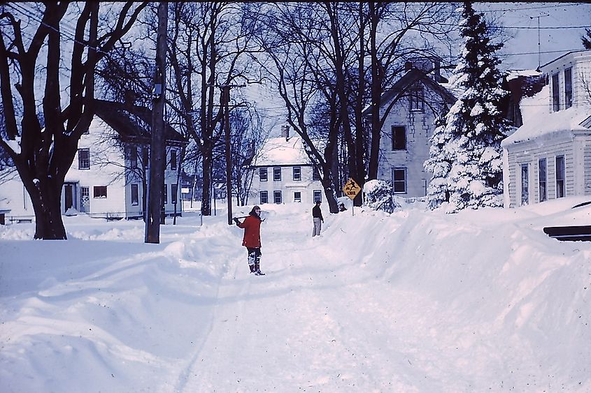 East Gloucester After Blizzard