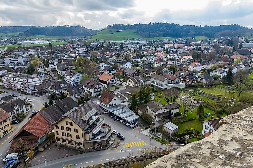 City of Burgdorf in Switzerland