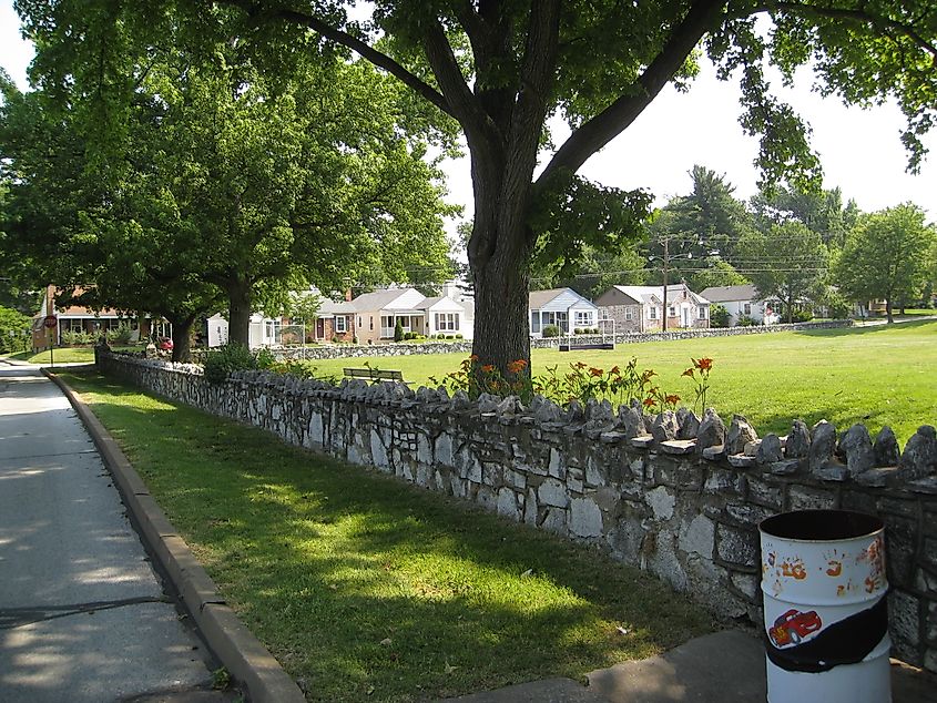 Mark Twain Elementary in Brentwood, Missouri.