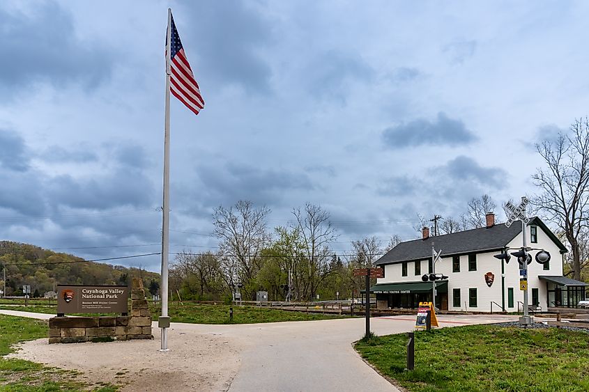 Boston Mill Visitor Center at Cuyahoga Valley National Park