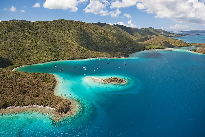 Waterlemon Cay in Virgin Islands National Park. Credit: pics721/ Shutterstock.com