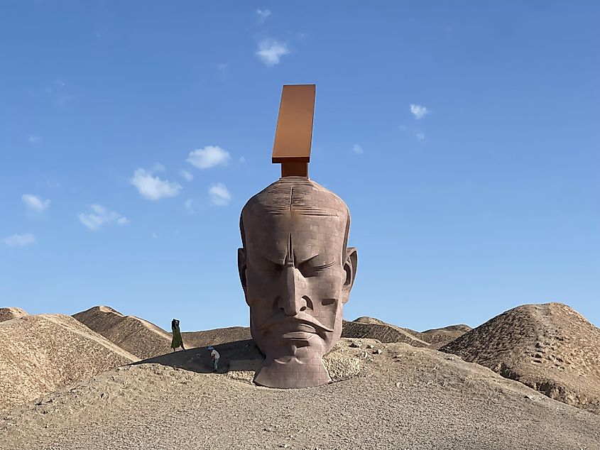 The Statue of Emperor Wu of Han (Editorial credit: JIA_CHENG / Shutterstock.com)