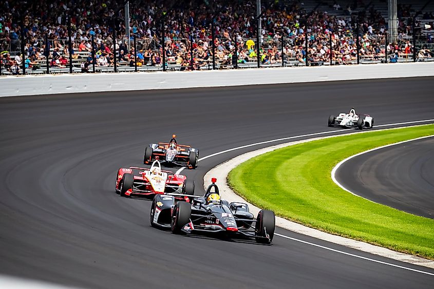 Indianapolis Motor Speedway in Indianapolis, Indiana.