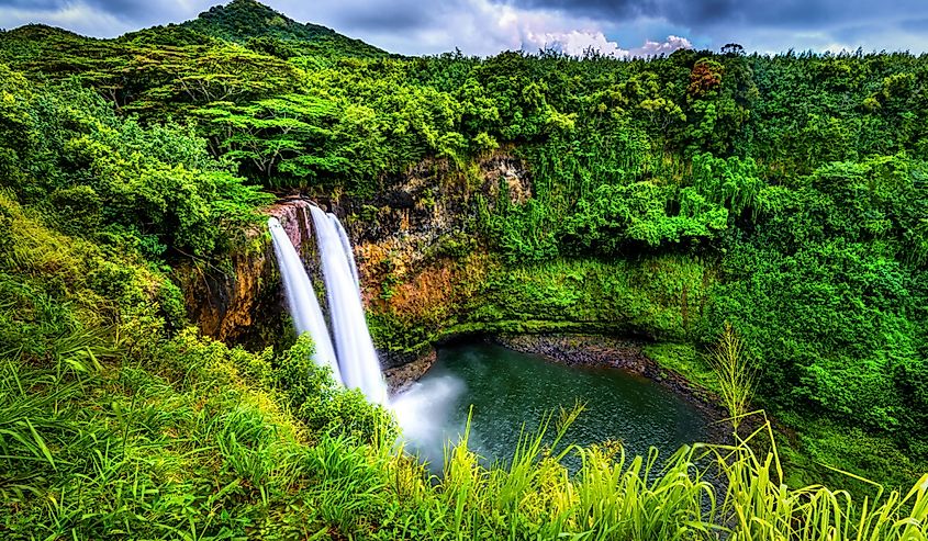 Wailua Falls, Kauai, HI