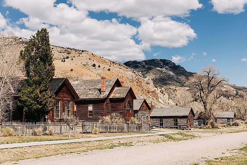 The Bannack State Park in Montana.