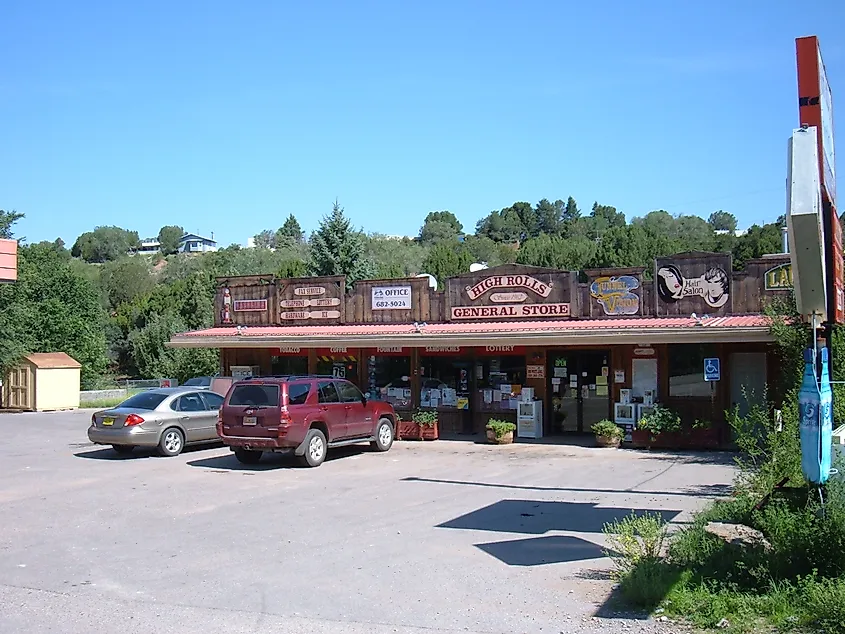 High Rolls General Store in High Rolls, New Mexico