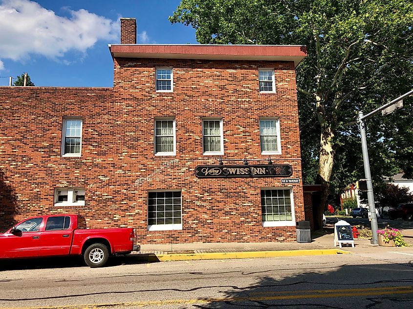 The Vevay Swiss Inn, Vevay, Indiana.