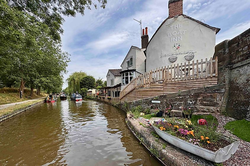 The Boat Inn at Gnosall. Image credit: Bryan Dearsley