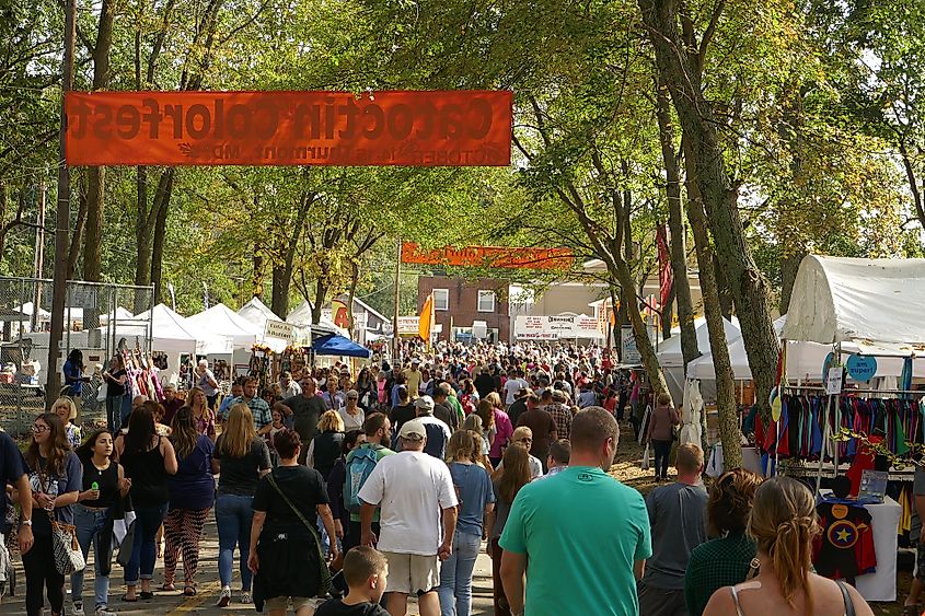 Catoctin Colorfest in Thurmont, Maryland.