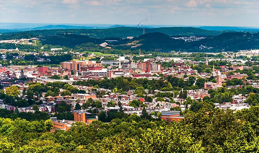 View of York, Pennsylvania
