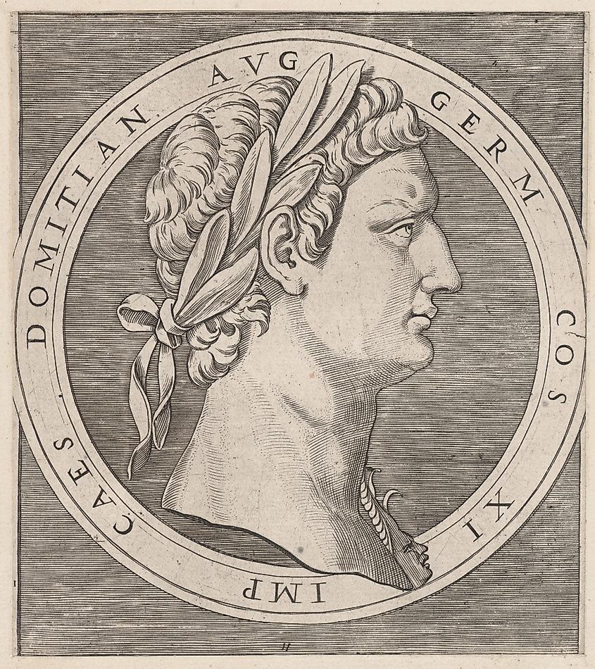 Domitian, 1500-1534 engraving