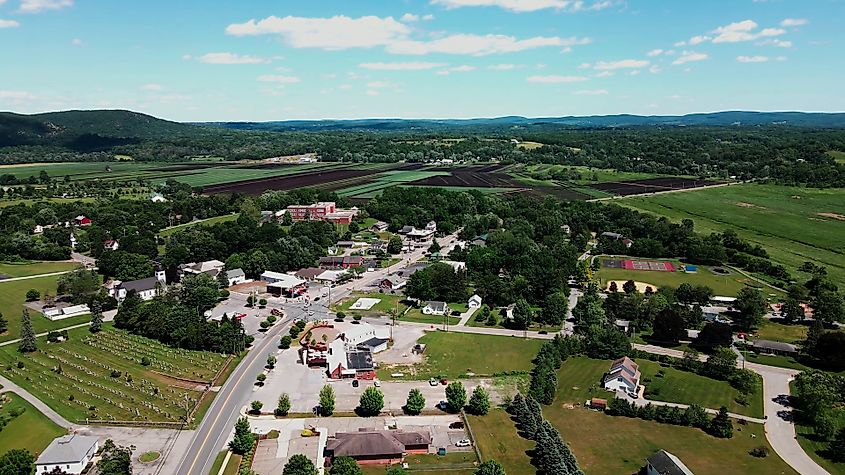Aerial view of Denville, New Jersey