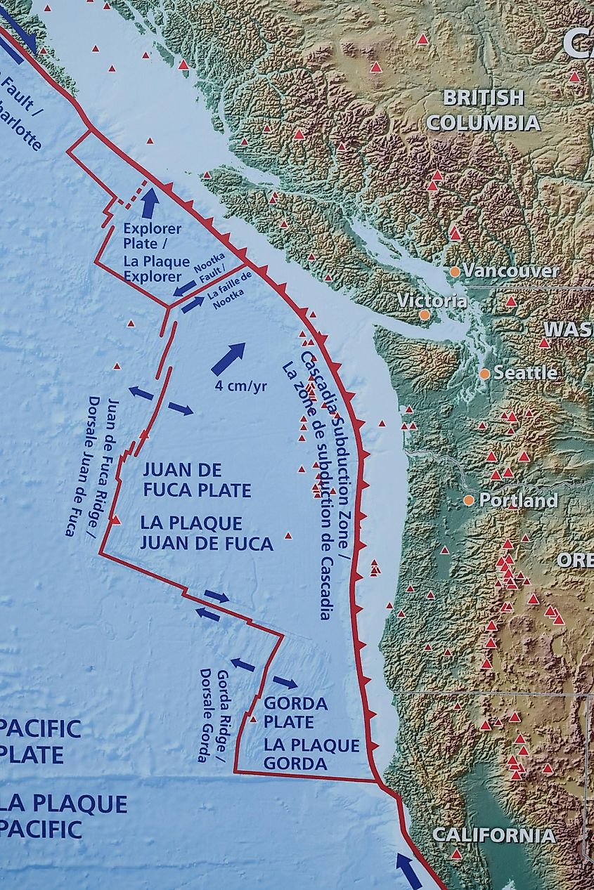 Cascadia subduction zone