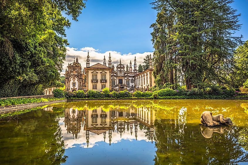 Famous estate House of Mateus vineyard in Vila Real, Portugal (Credit: RPBaiao via Shutterstock)