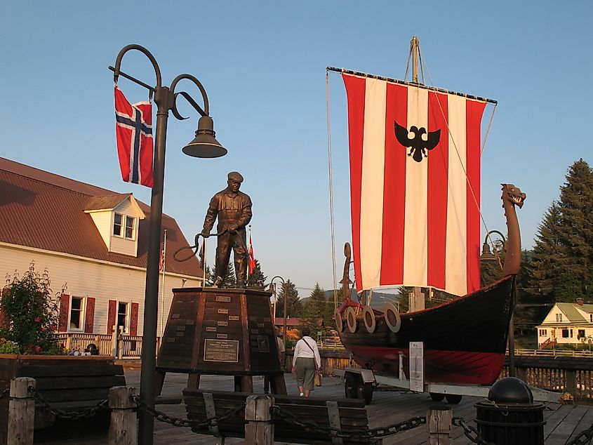 Petersburg is known for its strong Norwegian traditions and nicknamed "Little Norway."