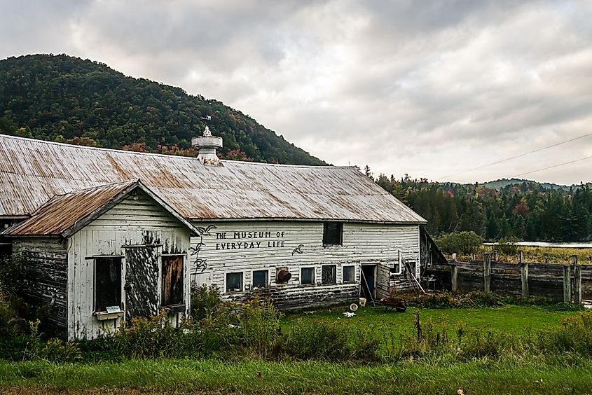 Museum of Everyday Life in Glover, Vermont.