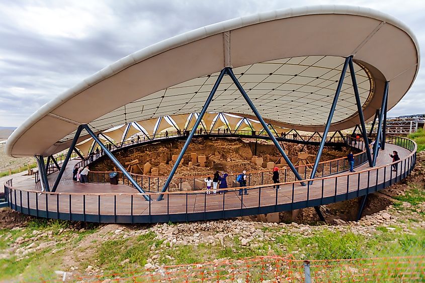 Ancient Site of Gobekli Tepe in SanliUrfa, Turkey.