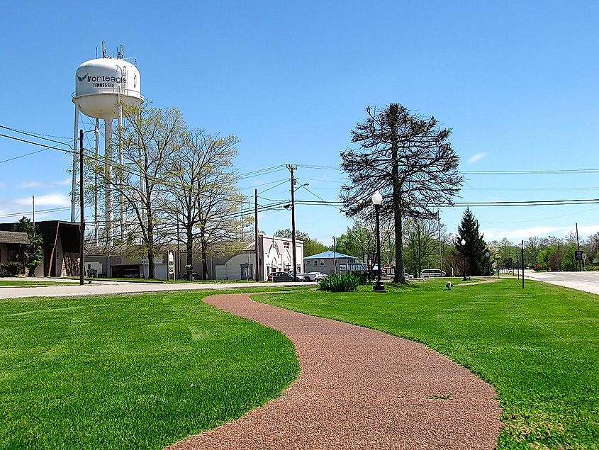 Water tower in Monteagle, Tennessee