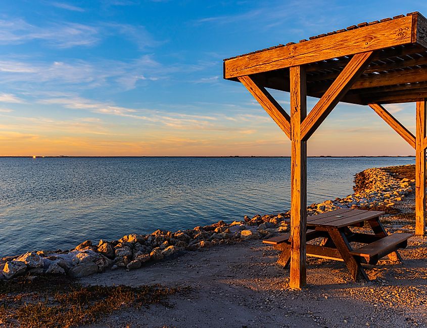 Sunset on The Laguna Madre.