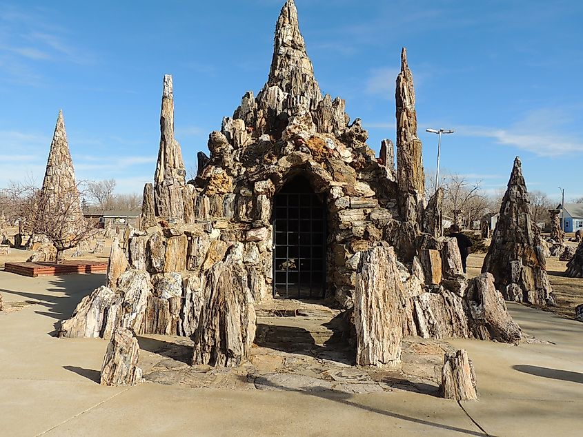 Wood Park and Museum in Lemmon, South Dakota.