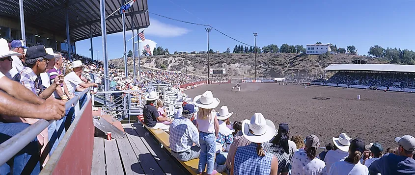 75th Ellensburg Rodeo on Labor Day in Ellensburg, Washington.