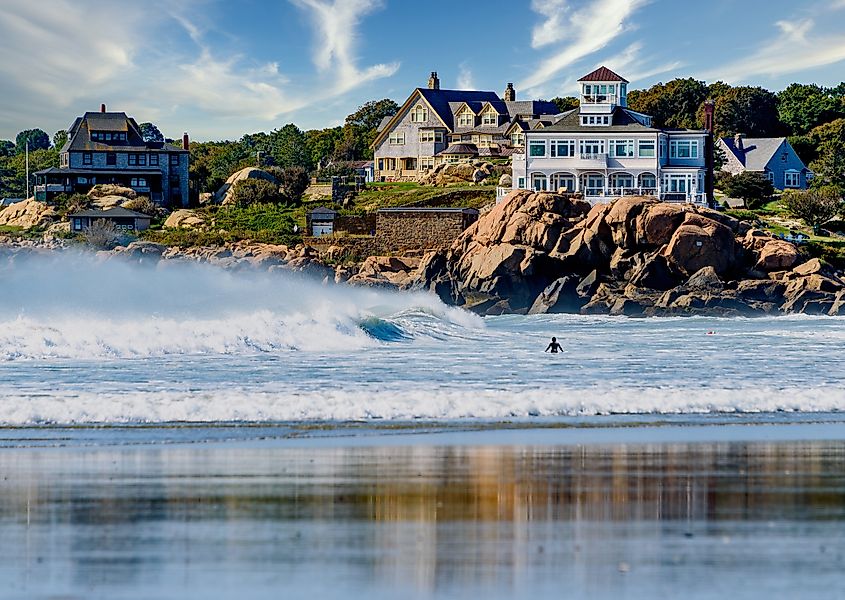 Good Harbor Beach in Gloucester, Massachusetts.