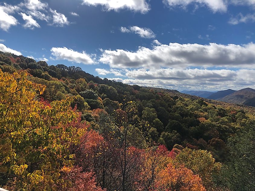 Flag Rock Overlook near Norton, Virginia.