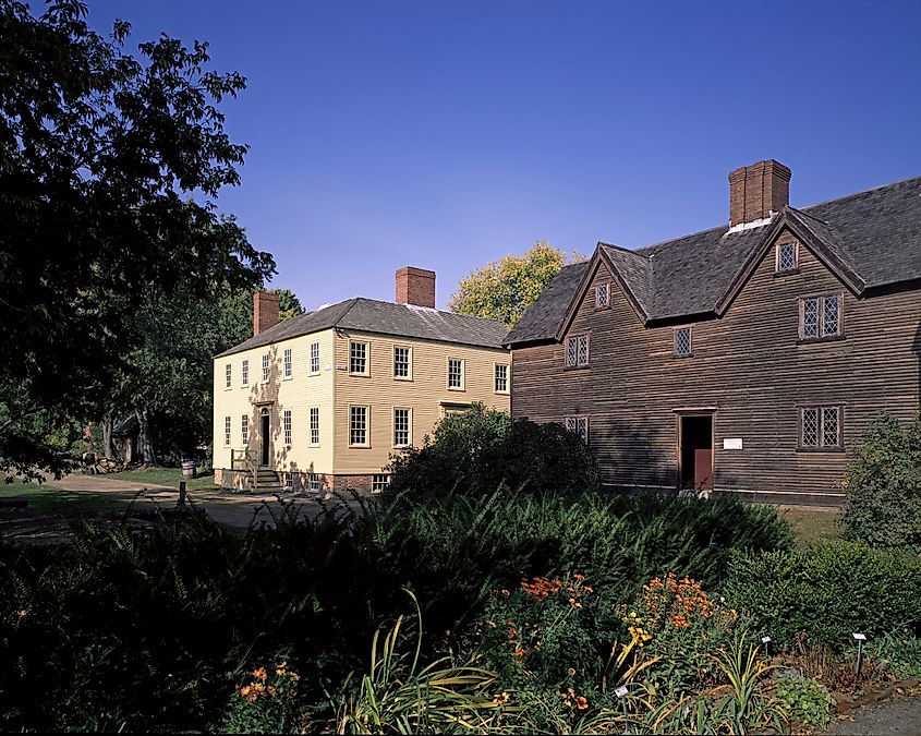Strawbery Banke Museum in Portsmouth, New Hampshire.