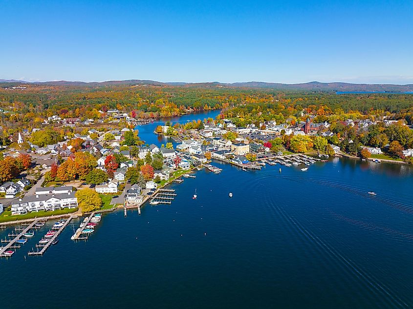 Beautiful Wolfeboro on the shores of Lake Winnipesaukee.