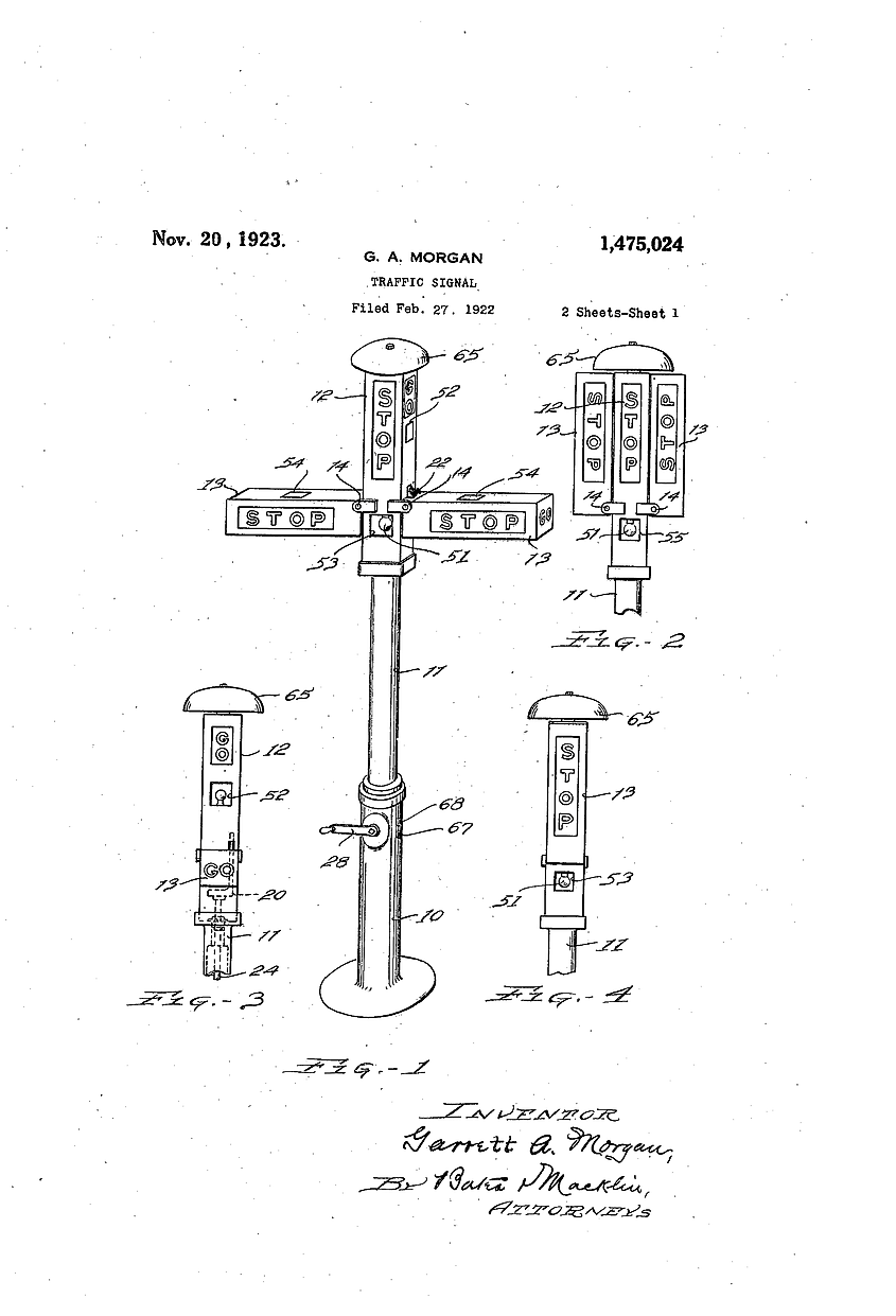 Traffic signal design. 