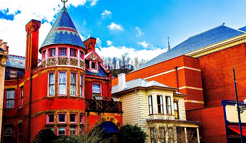 Victorian building in Maysville, Kentucky. 