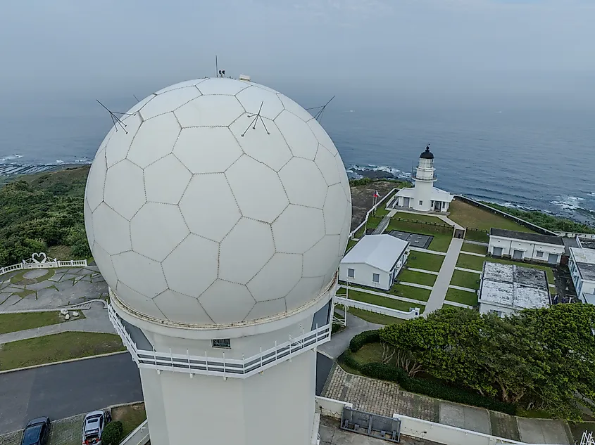 Doppler weather radar.