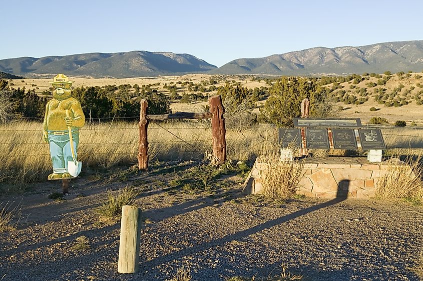 Smokey Bear Historical State Park near Capitan, New Mexico
