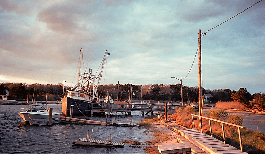 Overlooking Rock Harbor, Orleans, Massachusetts.