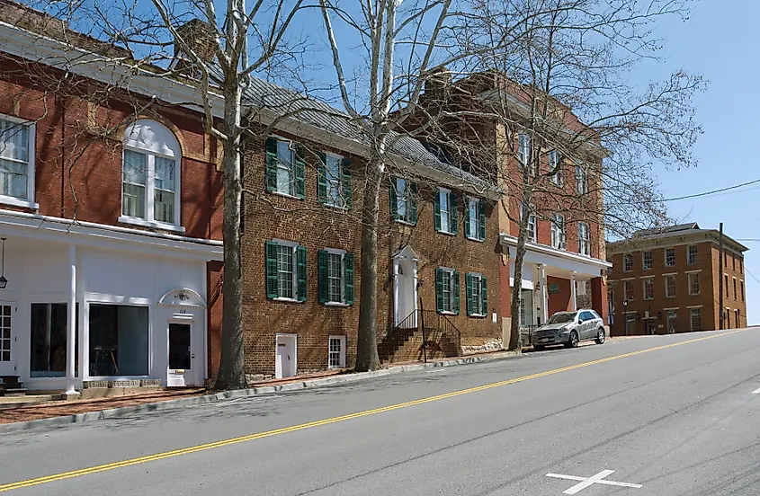 Downtown Abingdon, Virginia.